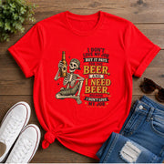 I Don't Love My Job But It Pays Short-Sleeve Unisex T-Shirt
