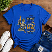 I Don't Love My Job But It Pays Short-Sleeve Unisex T-Shirt