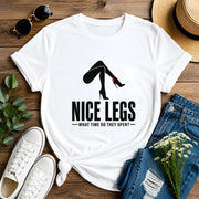 Nice Legs! What Time Do They Open? Short-Sleeve Unisex T-Shirt