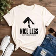 Nice Legs! What Time Do They Open? Short-Sleeve Unisex T-Shirt