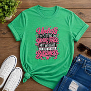 Unless I'm Sitting On Your Face Short-Sleeve Unisex T-Shirt